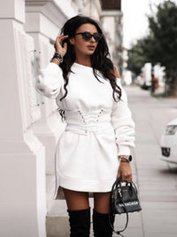 <tc>Elegantný sveter Andreanna biely</tc>