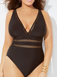 <tc>Plus size monokiny Carlette čierne</tc>