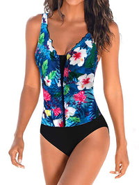 MONOKINI CHASITIE blue