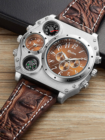 <tc>Náramkové hodinky Damian hnedé</tc>