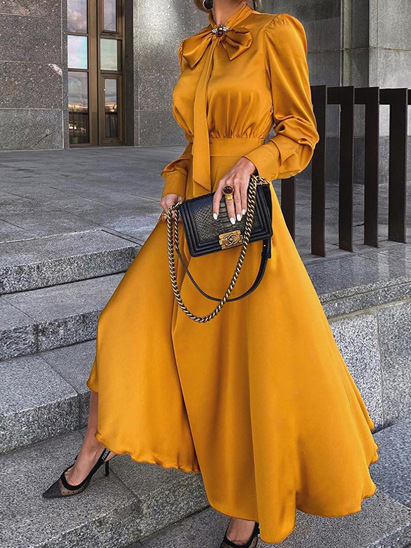 <tc>Elegantné šaty Diella žlté</tc>