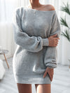 <tc>Svetrové šaty Latrisha šedé</tc>