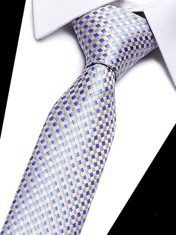 <tc><!-- x-tinymce/html -->3-dielna sada kravát Chess modrý, čierny, svetlosivá</tc>