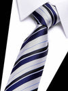 <tc><!-- x-tinymce/html -->3-dielna sada kravát Chess biela, modrá, tmavomodrá</tc>