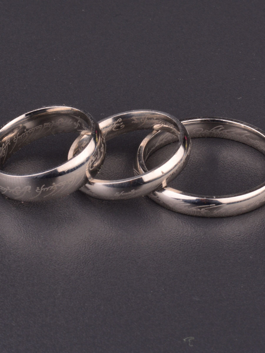 RING "LORD OF RINGS " silver