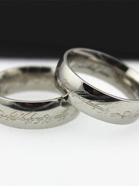 RING "LORD OF RINGS " silver
