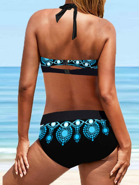 <tc>Plus size bikiny Aliby modré</tc>