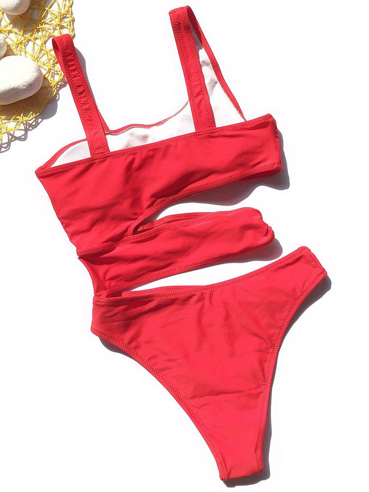 MONOKINI JOHANA red