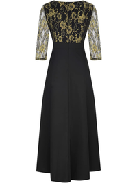 <tc>Elegantné šaty Virdiana čierne</tc>