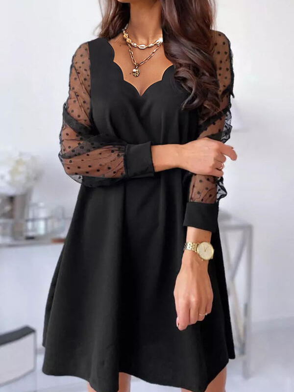 <tc>Elegantné šaty Uldine čierne</tc>