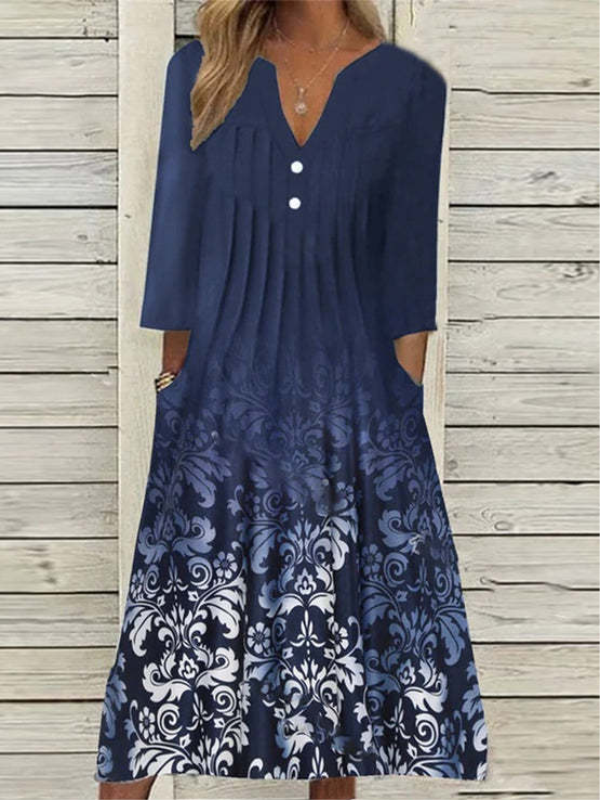 ELEGANT DRESS MARCENIA dark blue