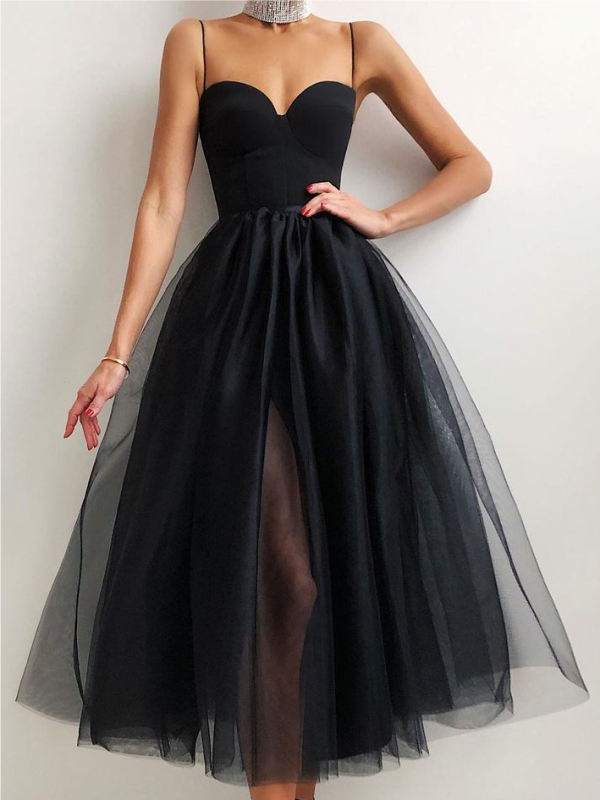 ELEGANT DRESS TASHIA black