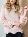 Pletený sveter Albertha ružový