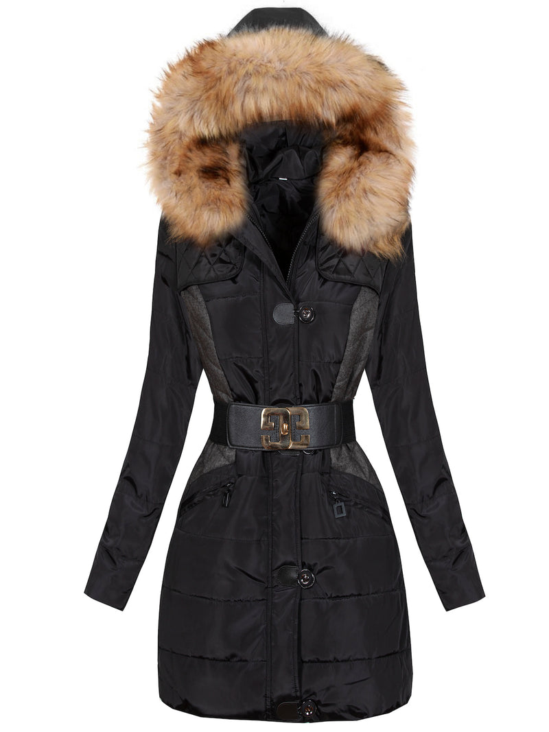 <tc>Zimný kabát Serene čierny</tc>