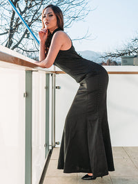 <tc>Večerné šaty Noreda čierne</tc>