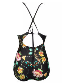 <tc><!-- x-tinymce/html -->Jednodielne plavky monokiny s potlačou kvetov Rosalinde čierne</tc>