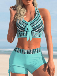 <tc>Pásikavé bikiny Nastia svetlomodré</tc>