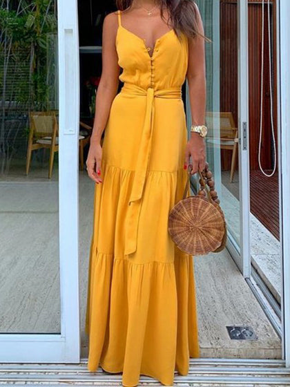 <tc>Letné šaty Ailisa žlté</tc>