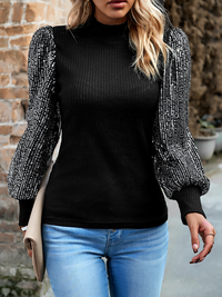 <tc>Elegantná blúzka Elviton čierna</tc>