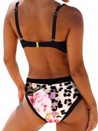 BIKINI SANDYA bielo-čierne