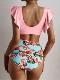 BIKINI KAMILKA ružová a modrá