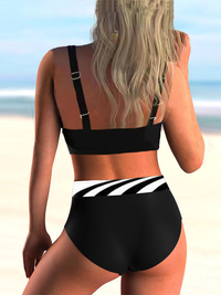 <tc>Bikiny Devany čierno-biele</tc>