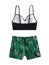 BIKINI MARANDA zelená a čierna