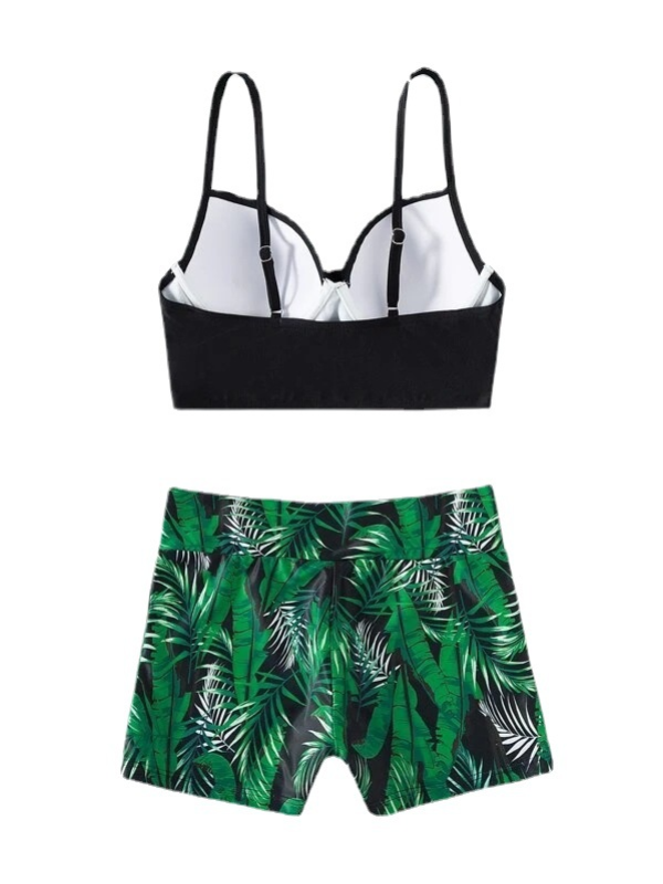 BIKINI MARANDA zelená a čierna