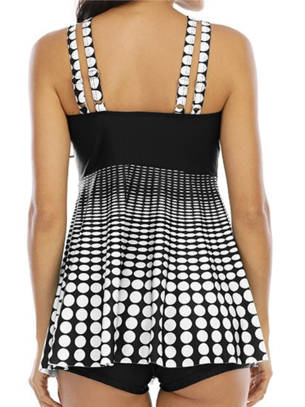 TANKINI KALADI biele a čierne