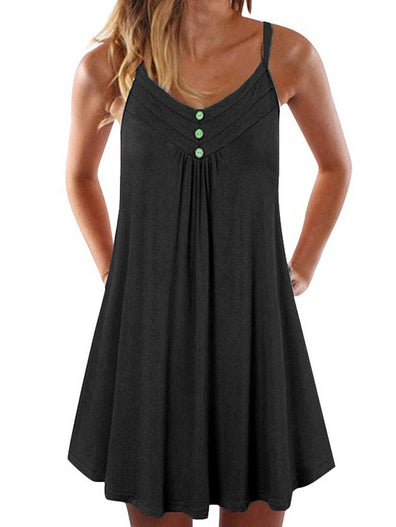<tc>Letné šaty Scarlit čierne</tc>