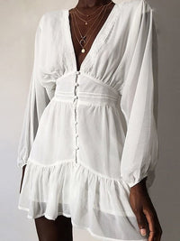ELEGANT DRESS BERNIE white