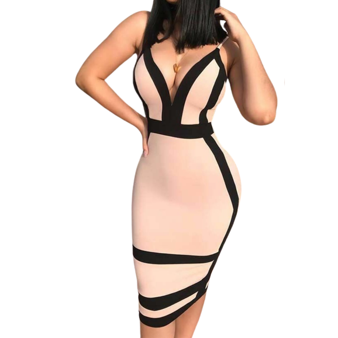 ELEGANT DRESS MAKKO black