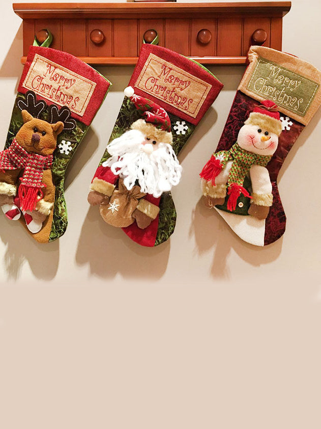 <tc>Vianočná dekorácia darčeková ponožka Fargy červená</tc>