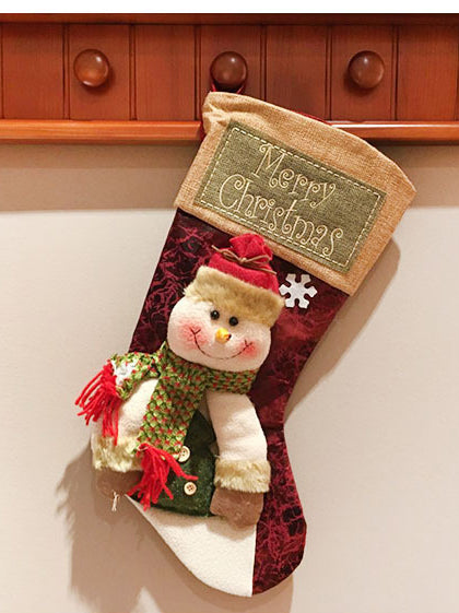 <tc>Vianočná dekorácia darčeková ponožka Fargy červená 2</tc>