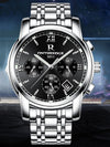 <tc>Náramkové hodinky Stewart čierno-strieborné</tc>