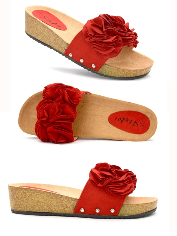 SANDALS MAHIDA red