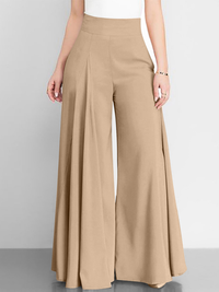 PANTS PALAZZO beige