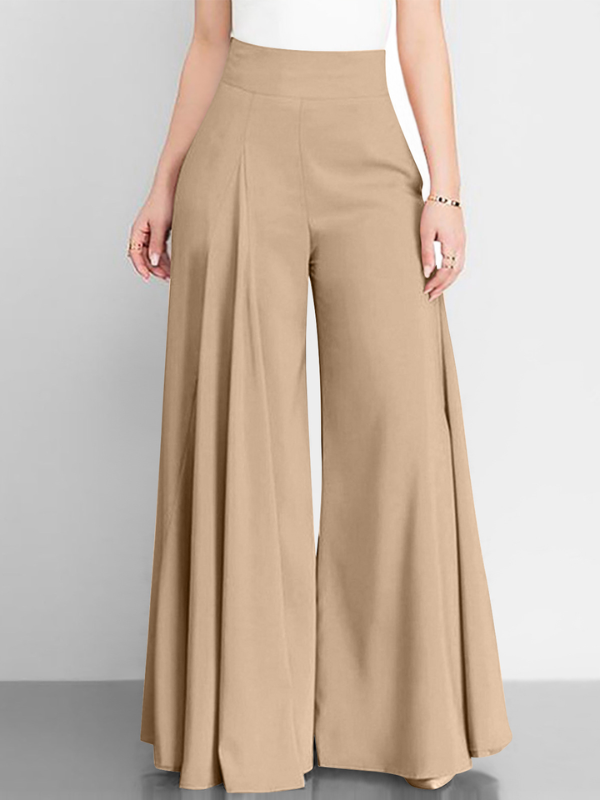 PANTS PALAZZO beige