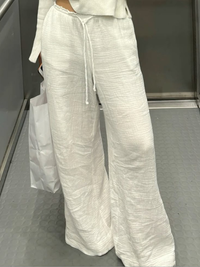 PANTS DERTINA white