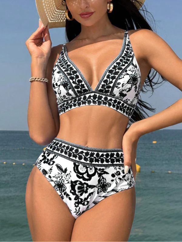 BIKINI HOLETINA black and white