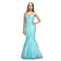 EVENING DRESS MUSIE blue