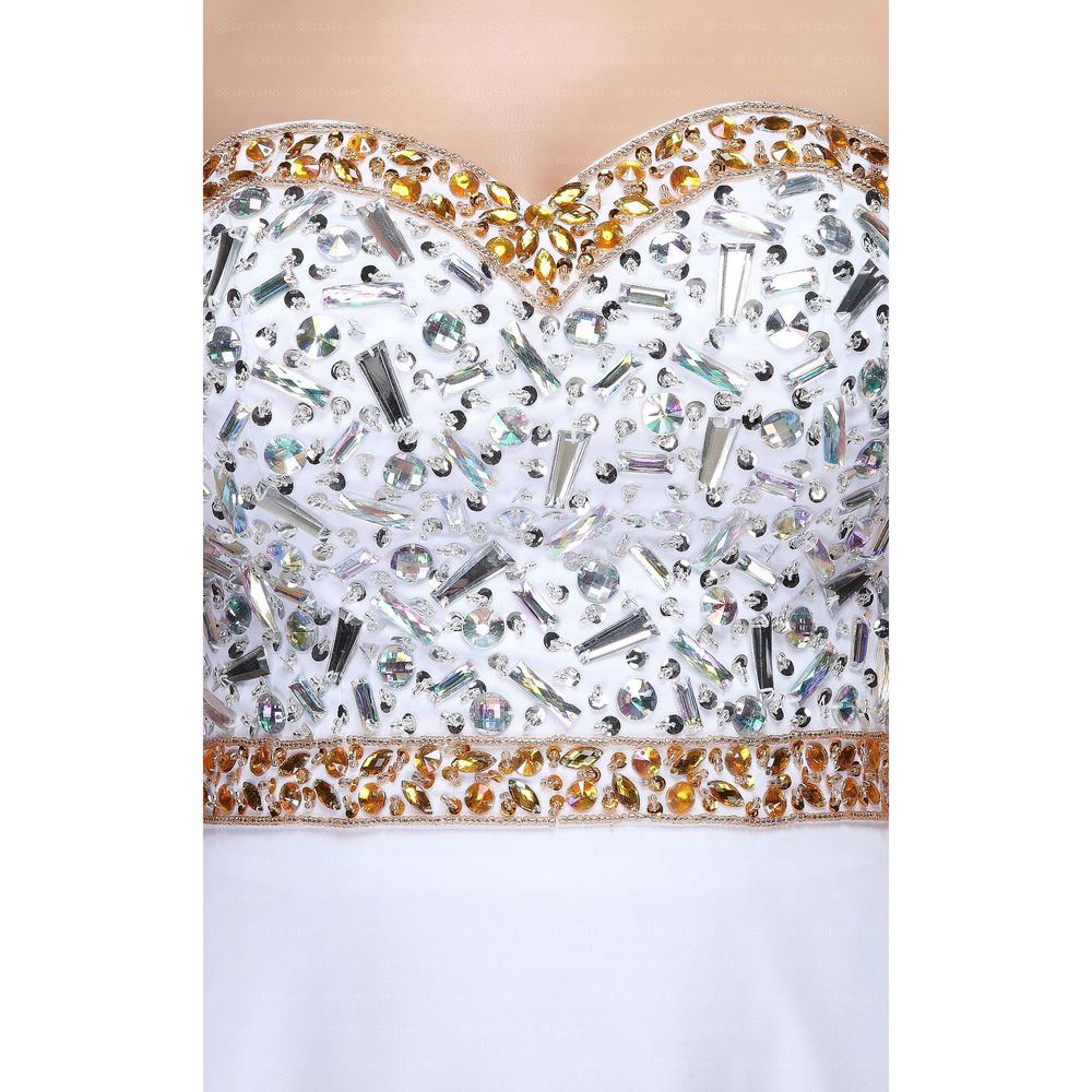 EVENING DRESS BLUSSIE white