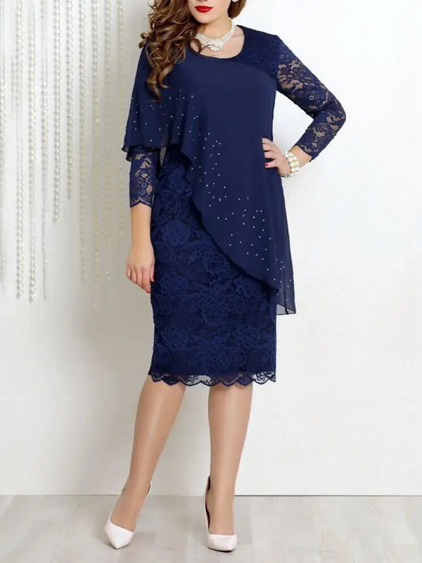 ELEGANT DRESS DEINA dark blue