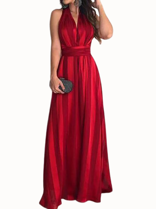 ELEGANT DRESS FRANKA red