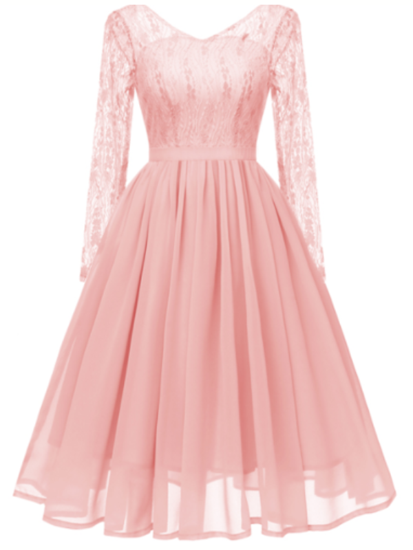 ELEGANT DRESS PLACINA pink
