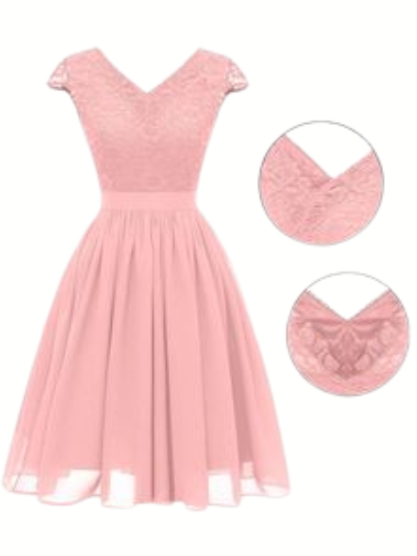 ELEGANT DRESS KALICINA pink