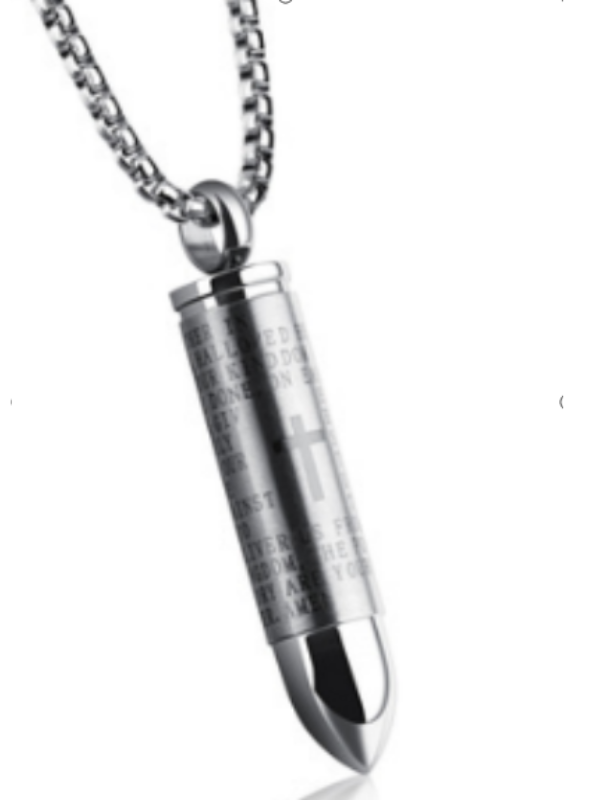 CHAIN WITH PENDANT silver