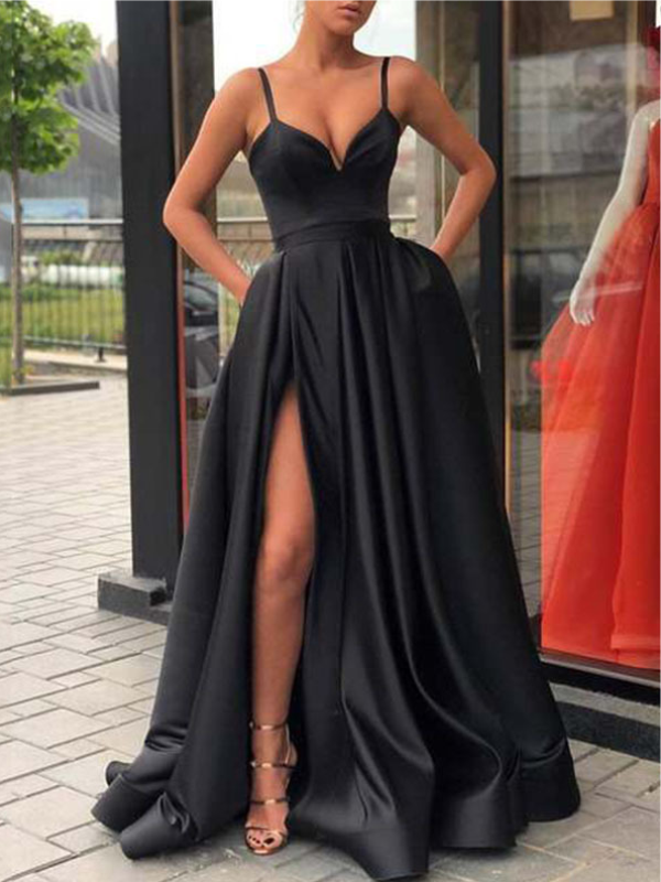 <tc>Elegantné šaty Nerida čierne</tc>