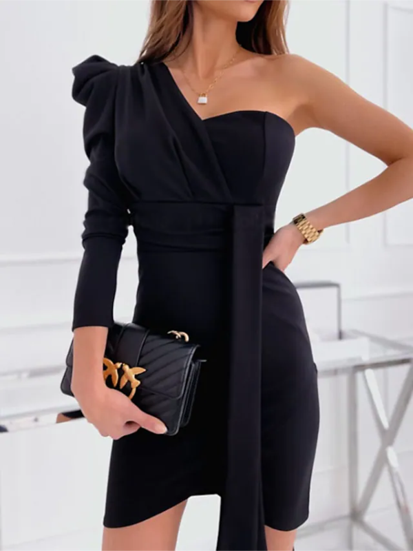 <tc>Elegantné šaty Esila čierne</tc>