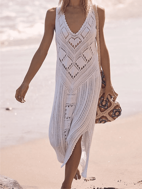<tc>Plážové šaty Alamea biele</tc>